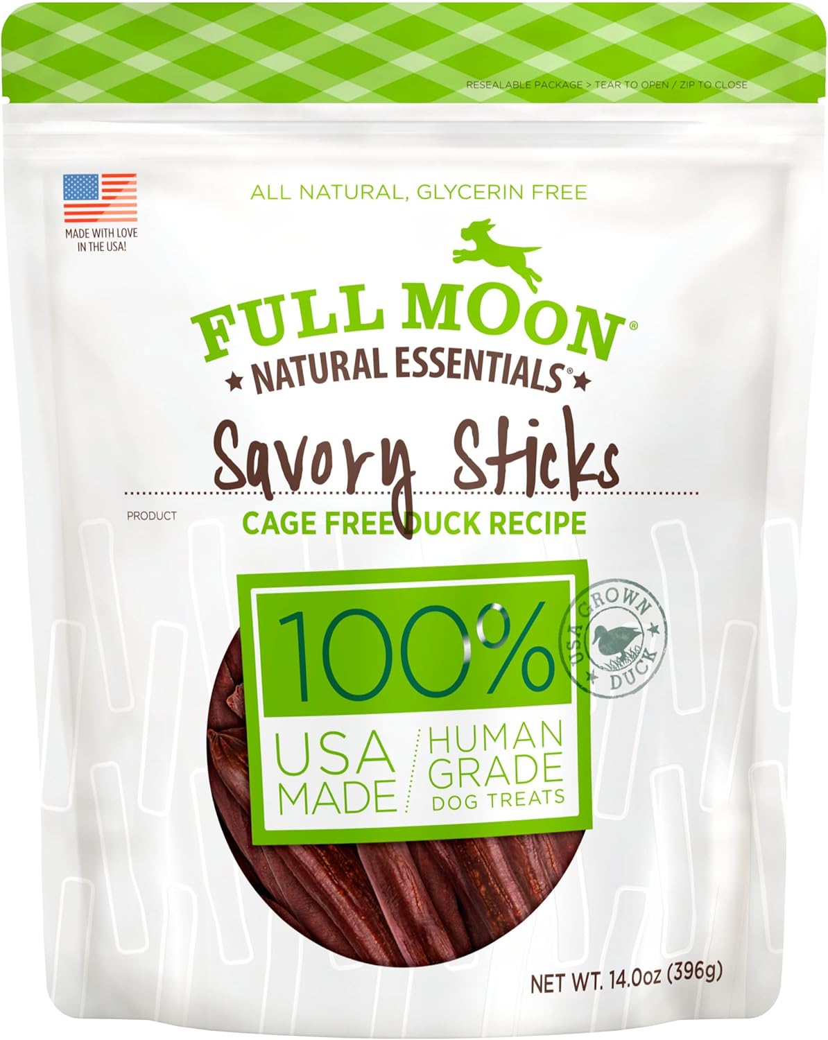 Full Moon All Natural Human Grade Dog Treats, Essential Beef Savory Sticks, 14 Ounce - Image 14