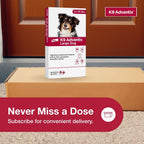 Elanco K9 Advantix five way parasite protection for large dogs product display