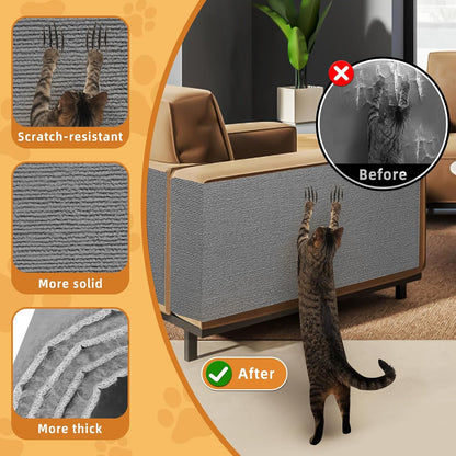 Close up of textured felt material on Acedigi cat scratch pad