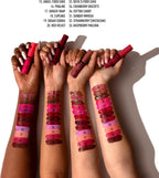 Vanilla Cream Pie lip gloss applied elegantly on lips for a soft supple look.