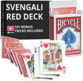 Ted's Sterling Magic Precision Bicycle Svengali Deck front view