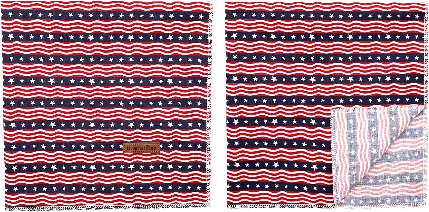 Lionheart Glory premium cotton pet bandana for medium large breeds