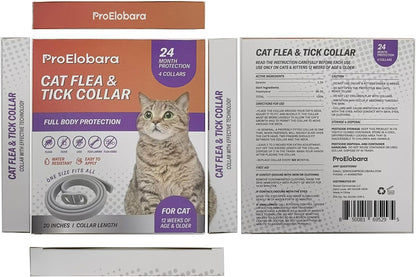Zerodis branded natural pest control collar for indoor and outdoor cats