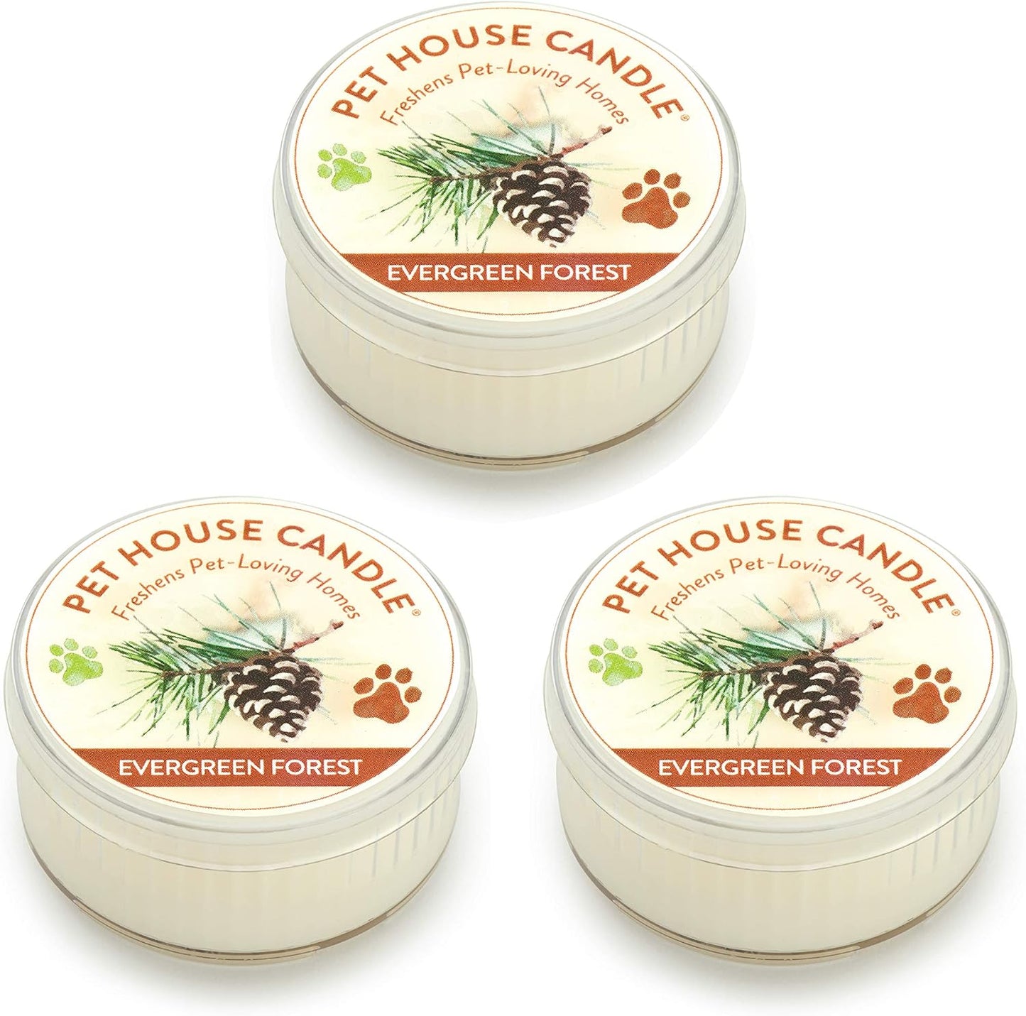 Pet House Mini Candles for Pet Odor Made with Natural Soy Wax, Plant Based, Dog and Cat Friendly Scented Candles, Variety Pack of 3 - Image 10