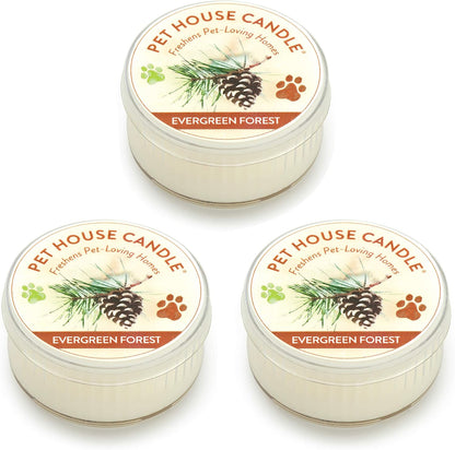 Pet House Mini Candles for Pet Odor Made with Natural Soy Wax, Plant Based, Dog and Cat Friendly Scented Candles, Variety Pack of 3 - Image 10