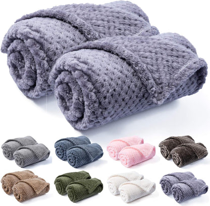 Dog Blanket or Cat Blanket or Pet Blanket, Warm Soft Fuzzy Blankets for Puppy, Small, Medium, Large Dogs or Kitten, Cats, Plush Fleece Throws for Bed, Couch, Sofa, Travel (L/40" x 48", Dark Green) - Image 15