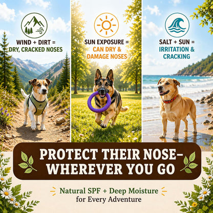 Authentic Natural Dog Company snout protector stick for healing crusty noses