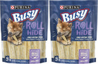 Purina Busy Rawhide Small/Medium Breed Dog Bones, Rollhide - 9 ct. Pouch - Image 13