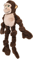 Imported KONG Knots Monkey showing the soft dual-plush material for large dog breeds.