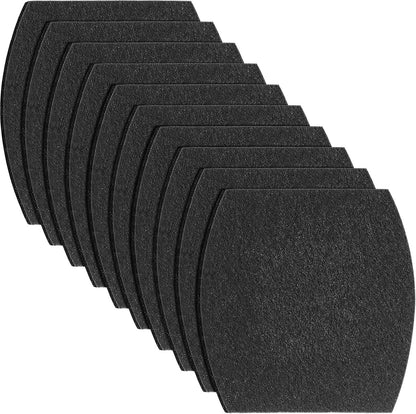 Jecery activated carbon cat litter box replacement filters pack front view for odor elimination.