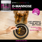 Nature's Pure Edge D-Mannose package with measuring scoop