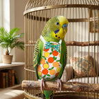 Complete 4 pieces bird diaper set packaged with replacement pads