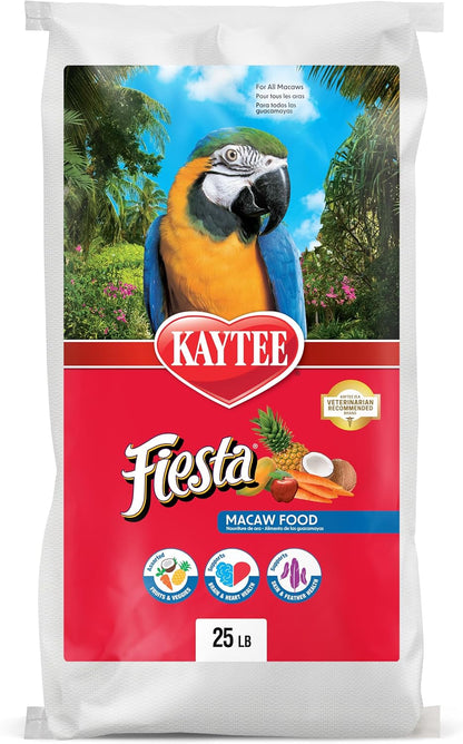 Kaytee Fiesta Macaw Food, Nutritious and Fun Blend, Supports Skin, Feather, Digestion, Brain and Heart Health, 4.5 pounds - Image 13