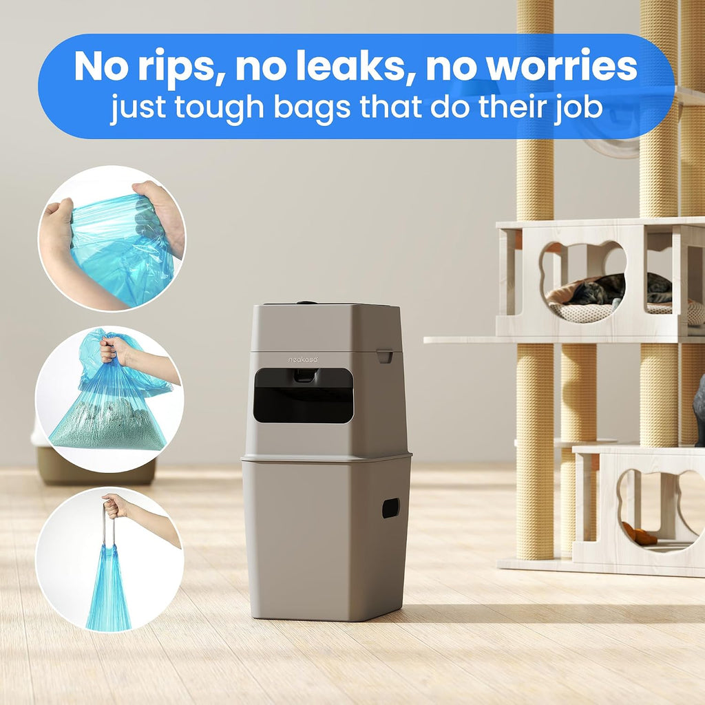Waterproof material demonstration of Neakasa refill bags
