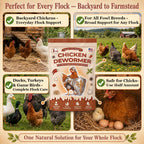 Natural Chicken Dewormer Powder, Chili Mix with Oregano for Poultry Supplement,16OZ - Image 7