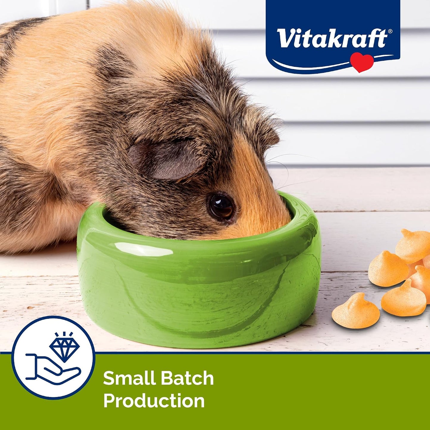 Premium imported Vitakraft yogurt drops for healthy guinea pig dietary supplementation