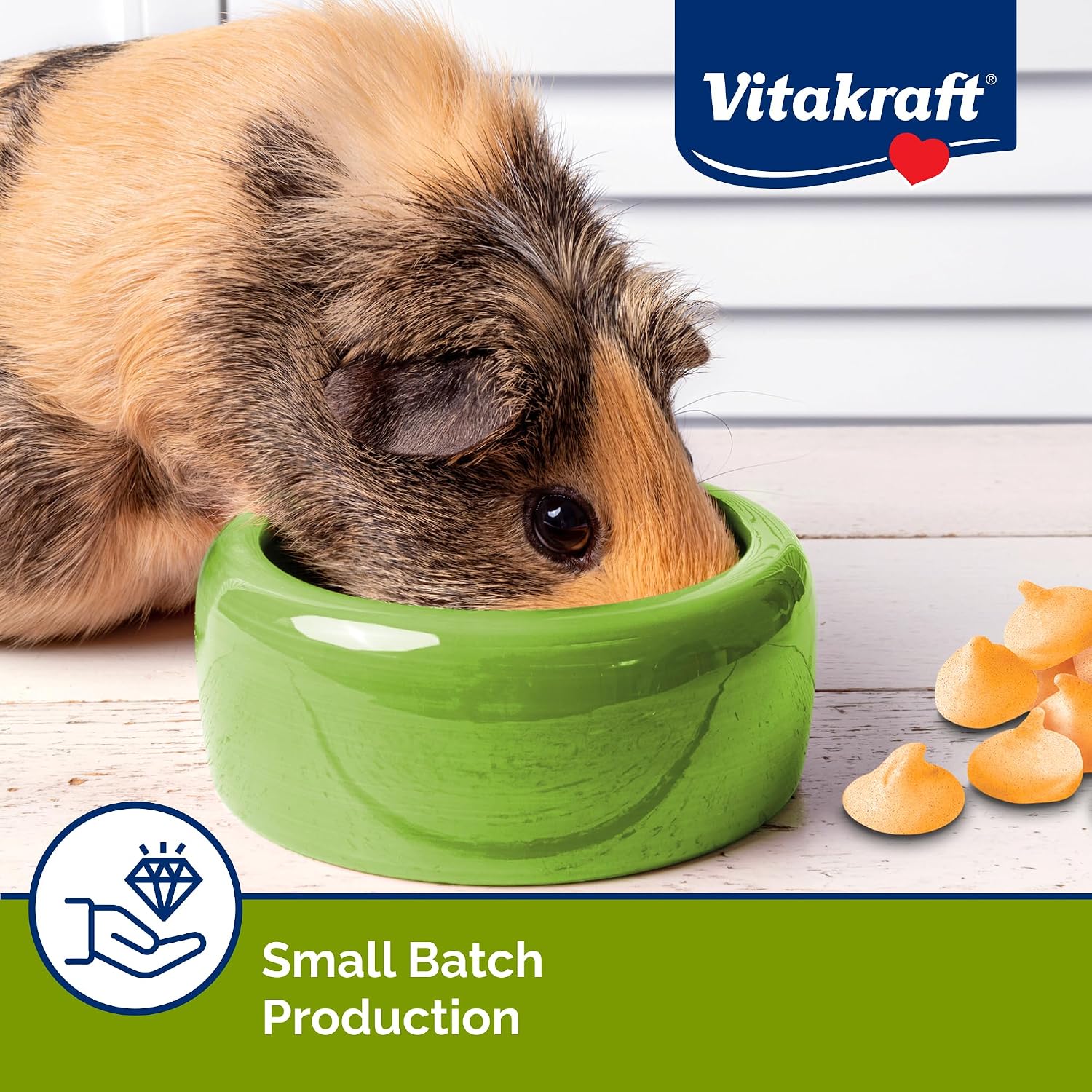 Premium imported Vitakraft yogurt drops for healthy guinea pig dietary supplementation