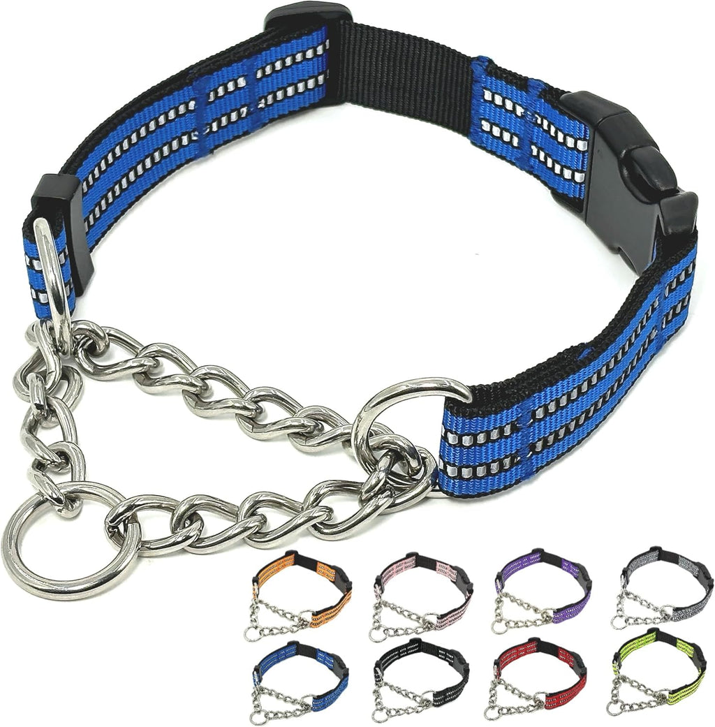 PUROAYET heavy duty weatherproof gray collar for large dogs