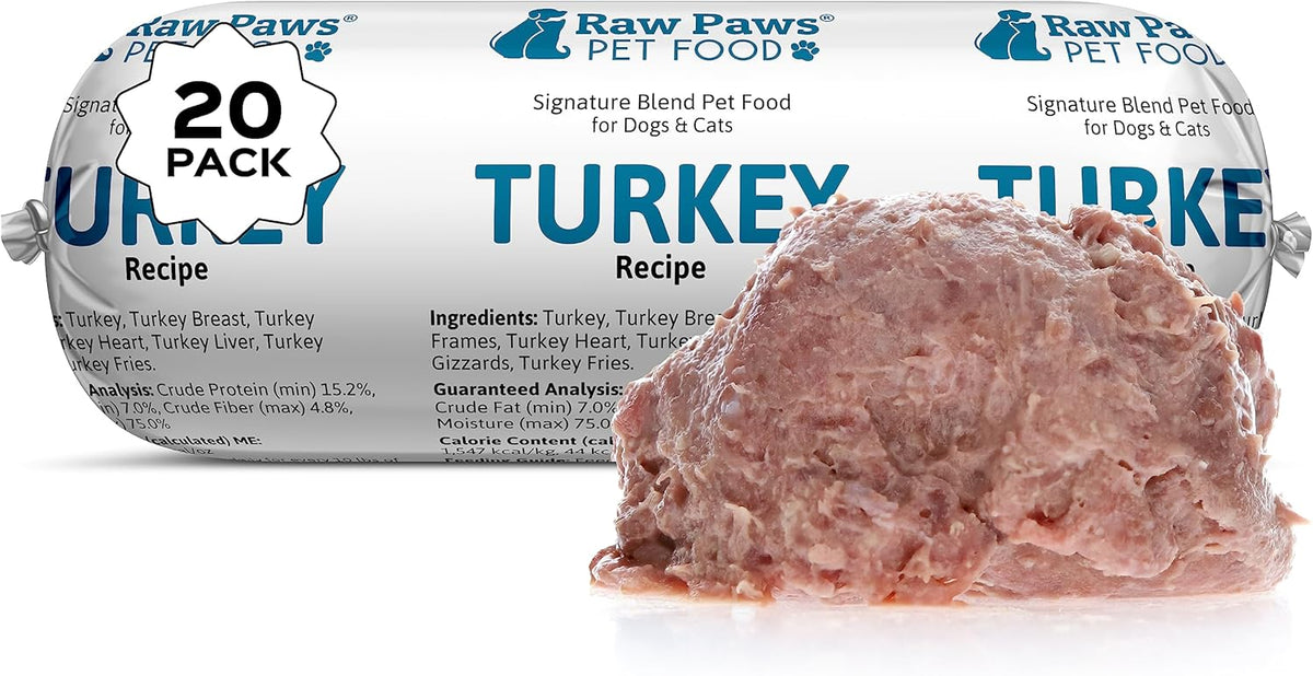 Raw Paws Signature Blend Pet Food for Dogs & Cats - Goat Recipe, 1-lb Rolls (20 Pack) - Fresh Raw Pet Food Made in USA, Natural Dog Food Rolls, Small-Batch Frozen Goat Dog Food, Raw Frozen - Image 11