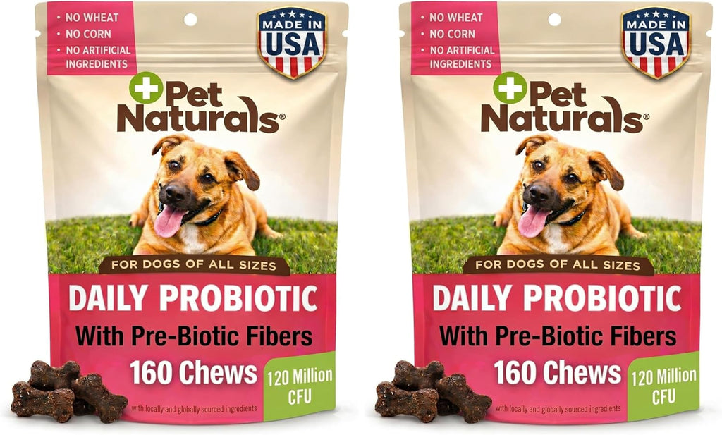 Pet Naturals Daily Probiotic Soft Chews for Dogs, Digestive and Immune Support Supplement, 1 Billion CFU Per Chew, Duck, 160 Count - Image 12