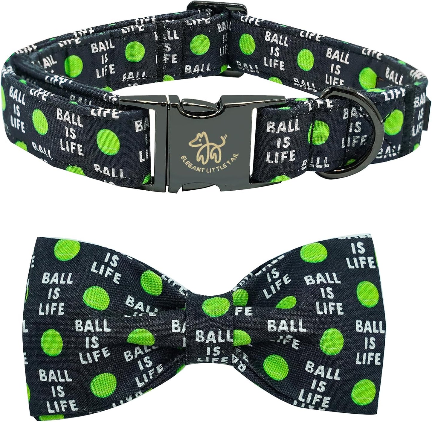 Elegant little tail Independence Dog Collar, July 6th American Flag Bowtie Puppy Collars, Hoiday Pet Collars Cute Pet Bowtie Dog Collar for Medium Dogs - Image 14