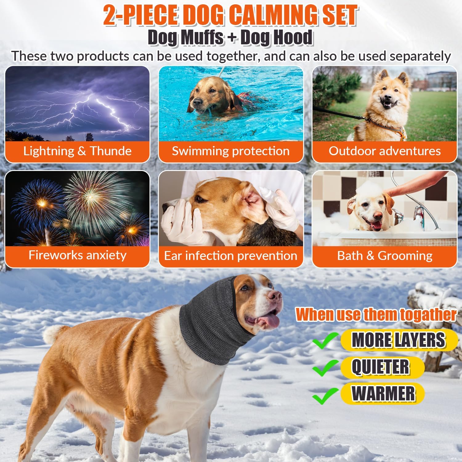 SlowTon dog ear cover with flap for hematoma recovery