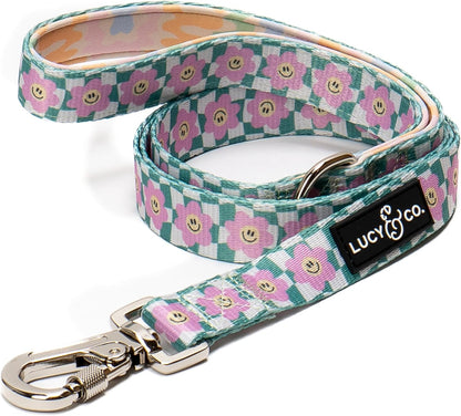 High end imported American dog walking leash with secure locking mechanism.