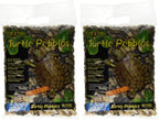 Exo Terra turtle pebbles multi colored display
