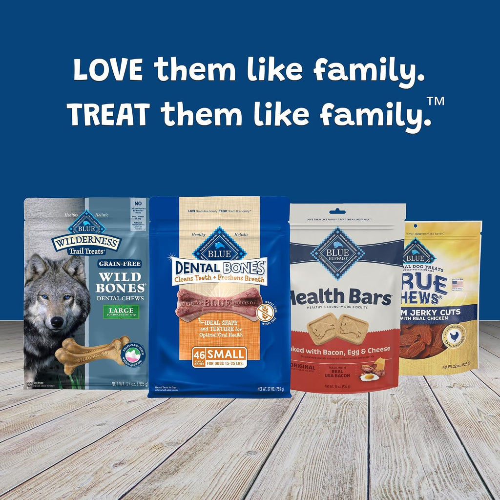 Blue Buffalo Dental Bones Small Natural Dental Chew Dog Treats Bag Value Pack - Image 10