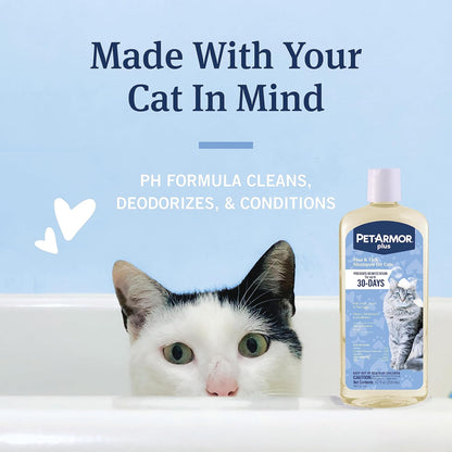 PetArmor thirty day flea egg protection cat shampoo formula