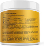 Wonder Paws Bone Broth for Dogs - Bone Broth Powder with Organic Mushrooms & Collagen for Digestion, Immunity & Joint Support - Tasty Beef Supplement for Dogs of All Ages, Sizes & Breeds - 3.20 oz - Image 9