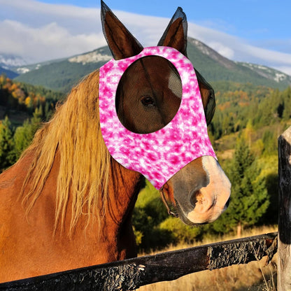 UV protection mesh mask for horses outdoor use