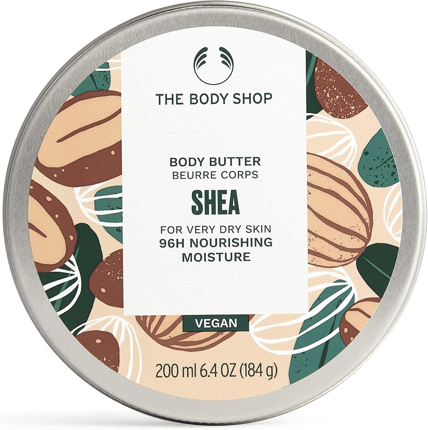 The Body Shop Shea Body Butter 200ml jar front view