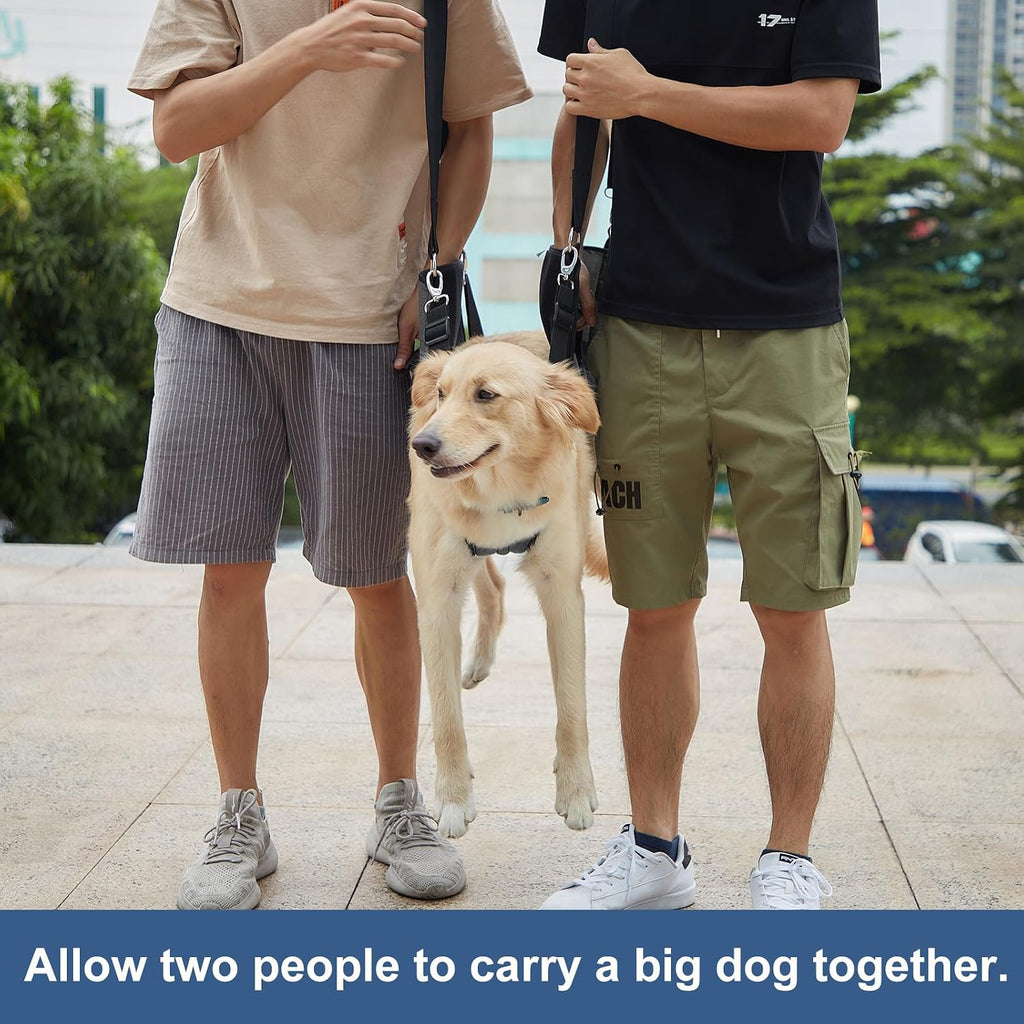 Coodeo adjustable dog carrier for arthritis relief