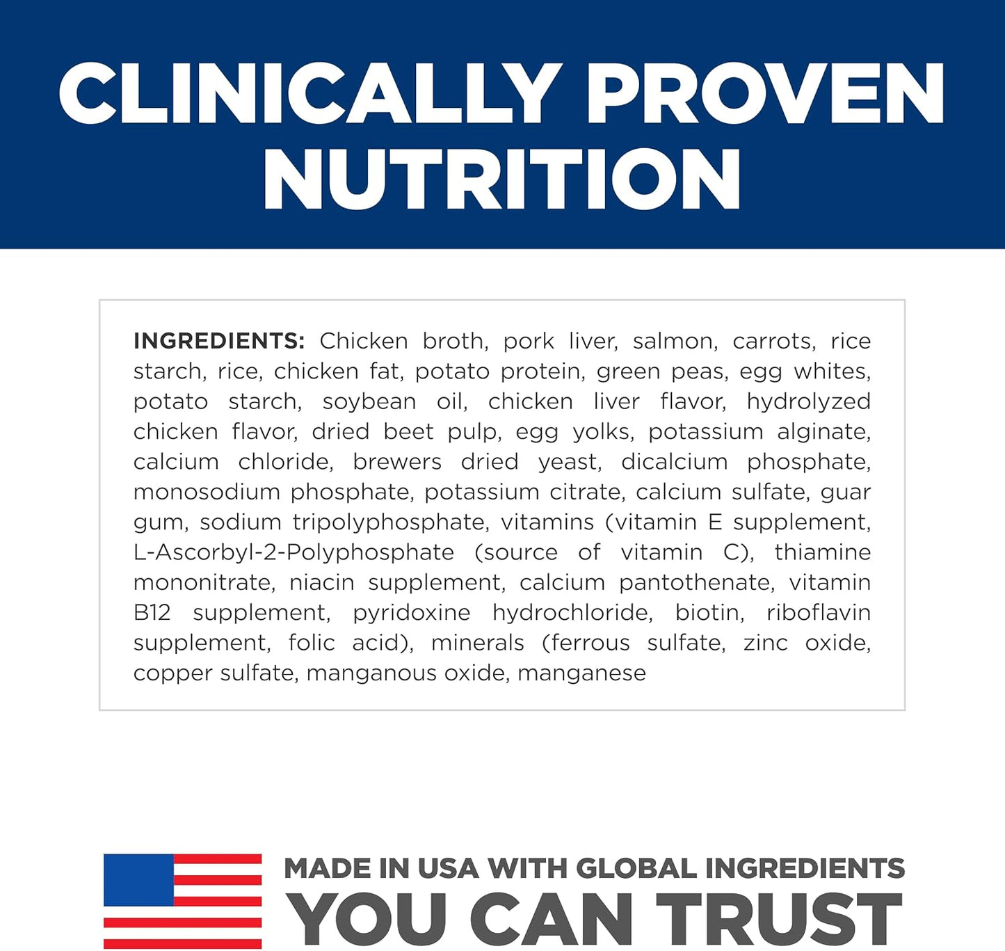 Healthy puppy eating Hill's Science Diet wet food