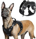 Rabbitgoo tactical dog harness for large dogs front view