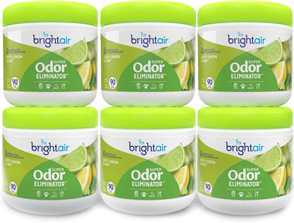 Bright Air 14 oz. Super Odor Eliminator, for Medium-Size Spaces, Cool Citrus Scent, Case of 6, Air Freshener, Natural Essential Oils, Lasts Up to 90 Days Each - Image 11