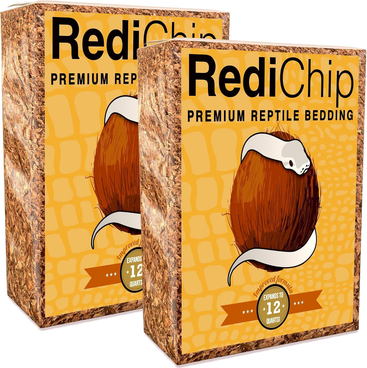 RediChip Reptile Bedding Loose Medium Coconut Chip Substrate 12 Quart Coco Husk Mulch for Snake and Gecko Habitat, Ball Python Terrarium, Lizard and Turtle Tanks, Tortoise Enclosure - Image 9