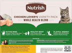 Nutrish chicken purrcata wet food recipe container