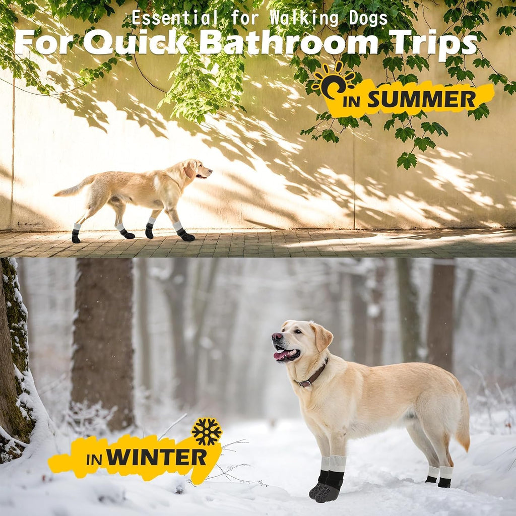 Expawlorer anti-licking dog socks in packaging