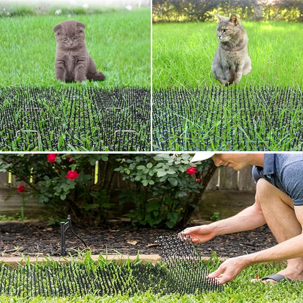 Senenqu scat mat placed on indoor sofa to prevent pet scratching