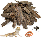 Natural Reptile Cork Bark Bedding Bearded Dragon Climbing Wall Mat 6PCS Cork Wood for Terrarium Background Decor Crested Gecko Tank Accessories for Lizard Snake Chameleon Tortoise Frog - Image 11