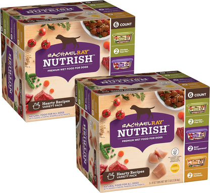 Nutrish Rachael Ray Savory Favorites Wet Dog Food Variety Pack, 8 oz. Tubs (Pack of 6) - Image 15