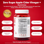 Goli Zero Sugar Apple Cider Vinegar gummies bottle close-up