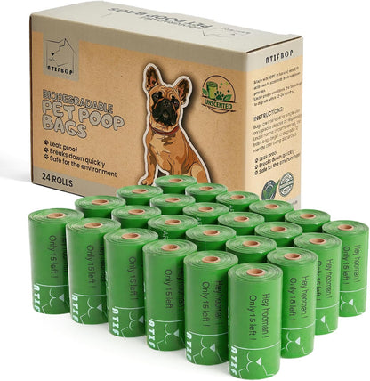 ATIFBOP imported USA pet supplies packaging showing environmental certification logos