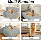 Soft microfiber material texture of the Hyha waterproof couch shield