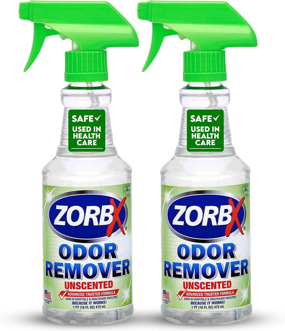 ZORBX Unscented Odor Eliminator for Strong Odor 16 Fl Oz - Used in Hospitals & Healthcare Facilities - Advanced Trusted Formula, Fast-Acting Odor Remover Spray for Dog, Cat, House & Carpet - Image 9