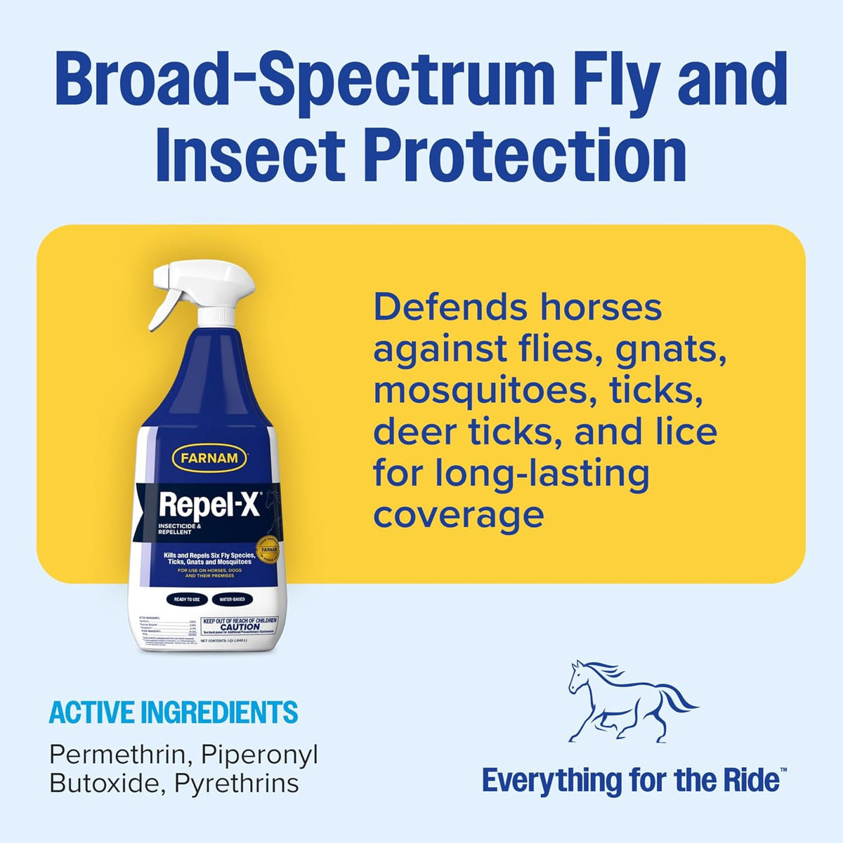 Farnam horse fly spray trigger nozzle close up view