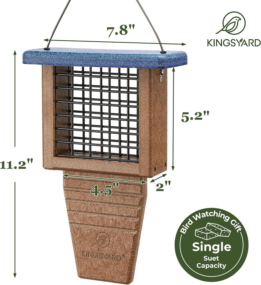 Kingsyard Suet Bird Feeder with Tail-Prop - Image 6