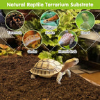 BNOSDM organic breathable reptile substrate for geckos and frogs